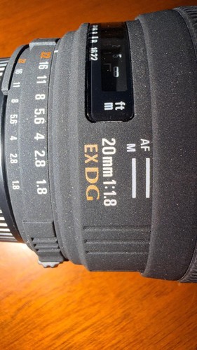 Sigma 20mm ex dg - 20mm,