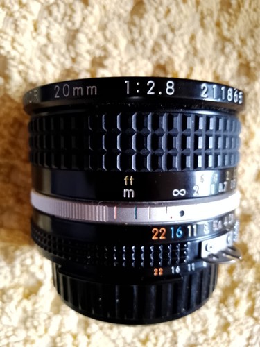 Nikon nikkor 20mm 8 - 20mm, ais