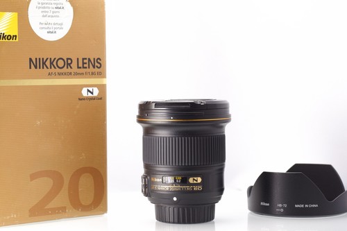 Nikon nikkor 20mm 1 - nikkor, f/1.8g