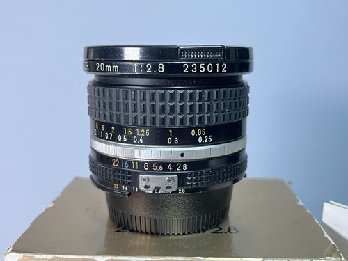 Nikon nikkor 20mm 8 - nikkor,
