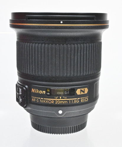 Nikon nikkor 8 20mm g - af-s, 1,8/20mm